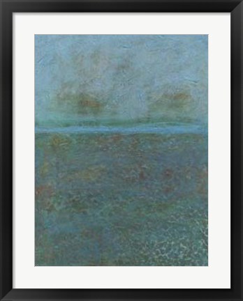 Framed Aegean Sea II Print