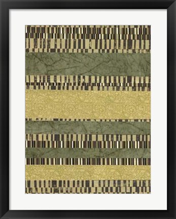 Framed Linear Layers II Print