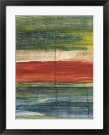 Framed Vibrant Abstract II Print