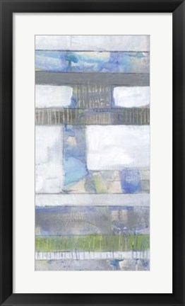 Framed Fluid Neutrals II Print