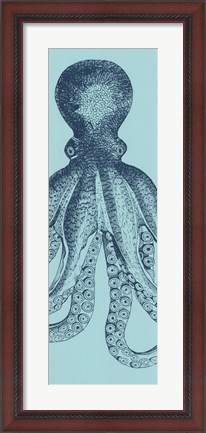 Framed Octopus Triptych II Print