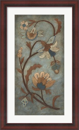 Framed Embroidery Panel I Print
