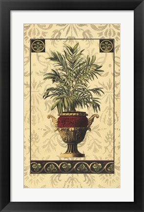 Framed Palm of the Islands II Print