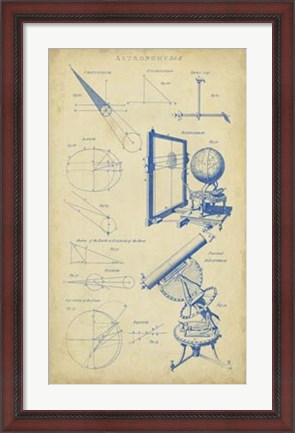 Framed Vintage Astronomy II Print