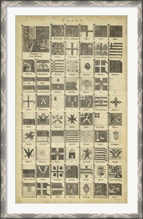 Framed Encyclopediae VII Print