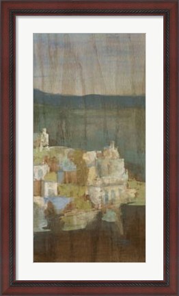 Framed Mediterranean Composition II Print