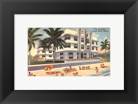 Framed Miami Beach III Print