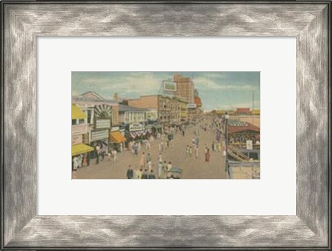 Framed Atlantic City, NJ- VI Print