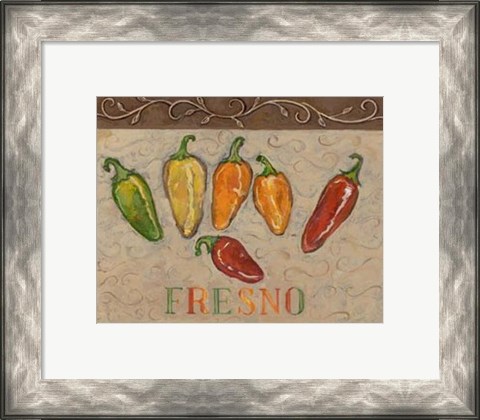 Framed Fresno Print