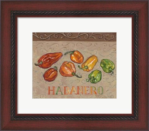 Framed Habanero Print