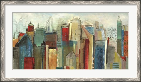 Framed Sunlight City Print