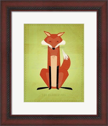 Framed Crooked Fox Print