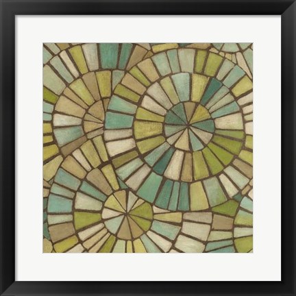 Framed Kaleidoscopic Sea II Print