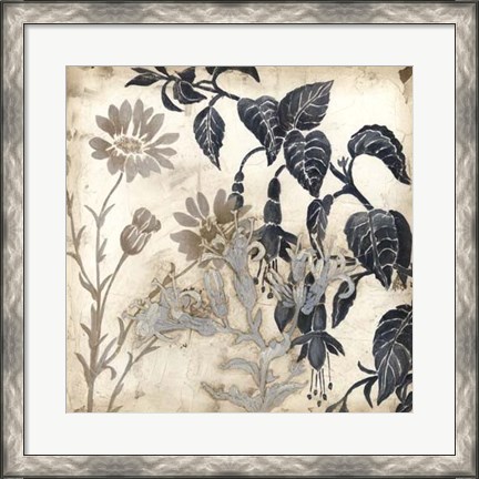 Framed Bloom Shadows II Print