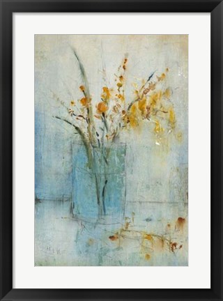 Framed Blue Container II Print