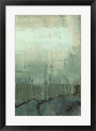 Framed Emerald Sky II Print