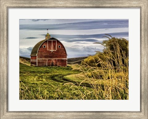 Framed Palouse Barn Print