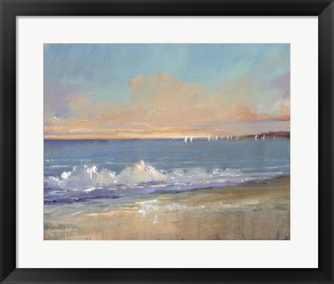 Framed Sailing Breeze II Print