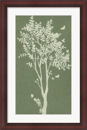Framed Tableau in Sage I Print