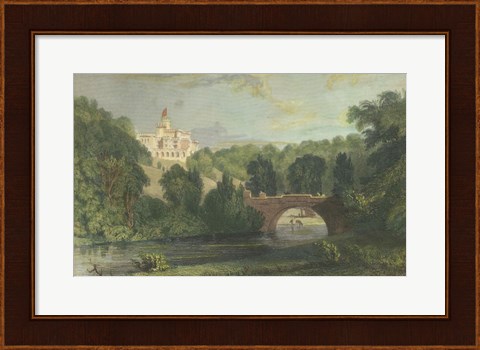 Framed Lambton Castle Print