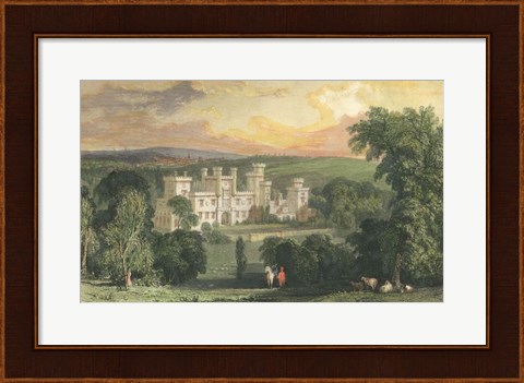Framed Ravensworth Castle Print