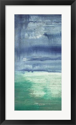 Framed Blue Bayou I Print