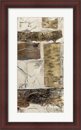 Framed Birch Bark Abstract II Print