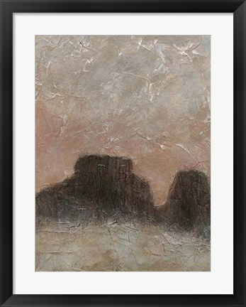 Framed Misty Morning Mesa II Print