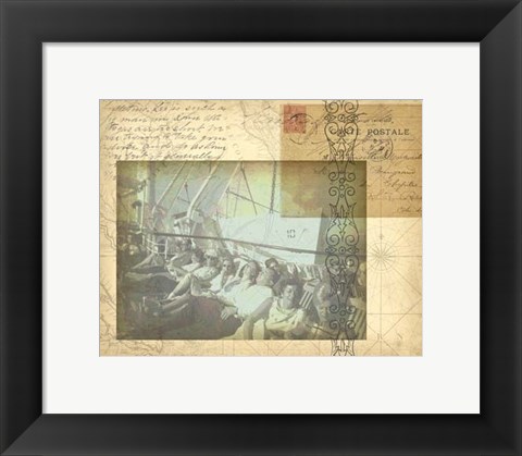 Framed Vintage Memories IV Print