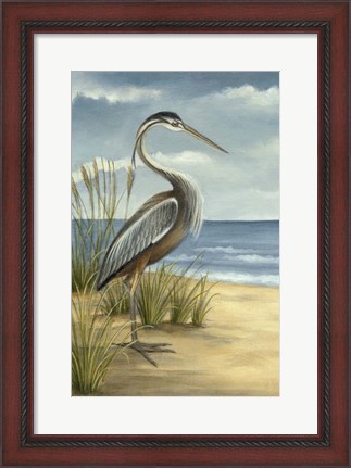 Framed Shore Bird I Print