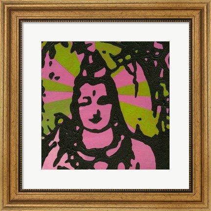 Framed Bliss Buddha II Print