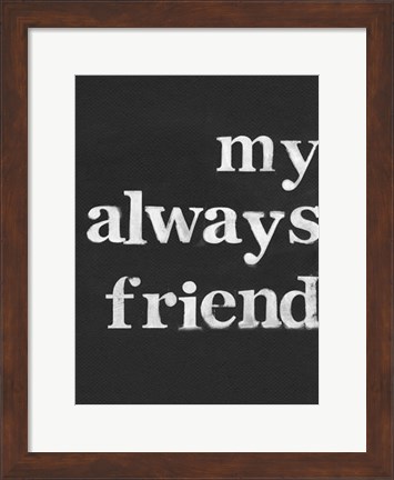 Framed Friendship II Print