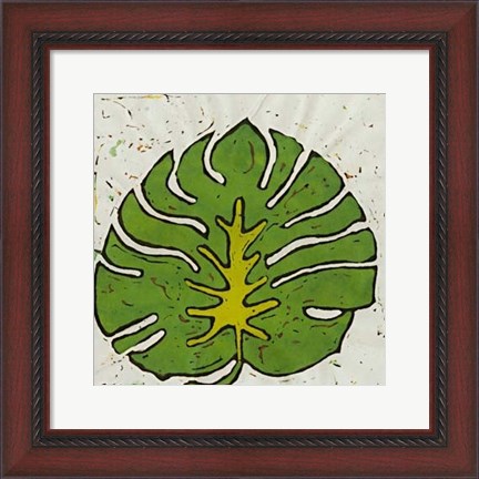 Framed Planta Green IV Print