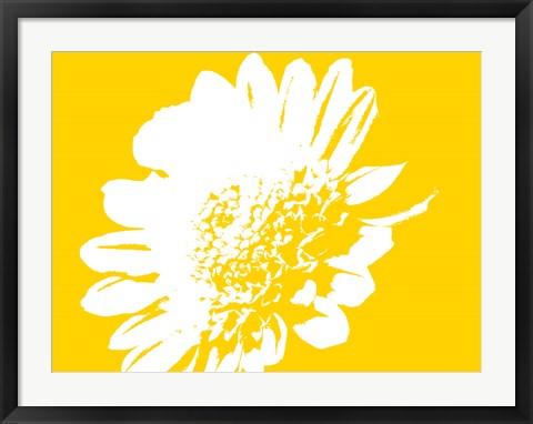 Framed Yellow Mum Print