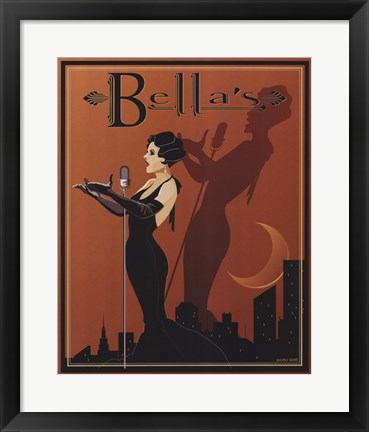 Framed Bella&#39;s Print