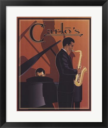 Framed Carlo&#39;s Print