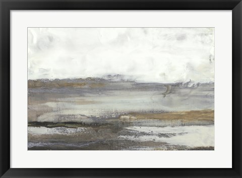 Framed Gray Mist III Print