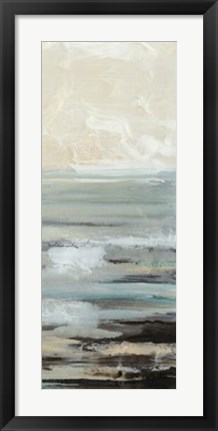 Framed Aqua Seascape IV Print