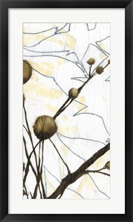 Framed Willow Blooms I Print