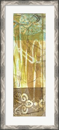 Framed Wheat Grass II Print