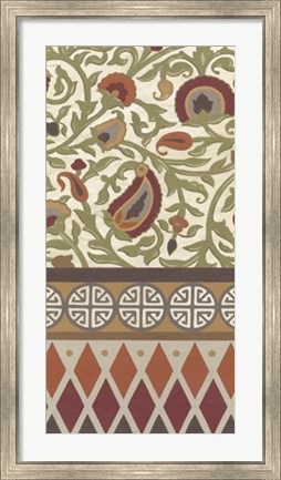 Framed Non-Embellished Turkish Garden II Print