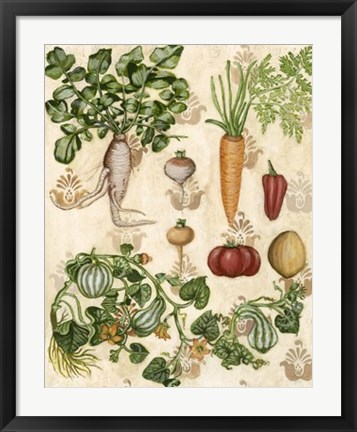 Framed Edible Botanical I Print