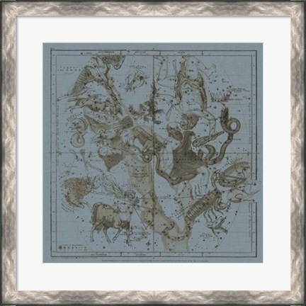 Framed Zodiac IV Print
