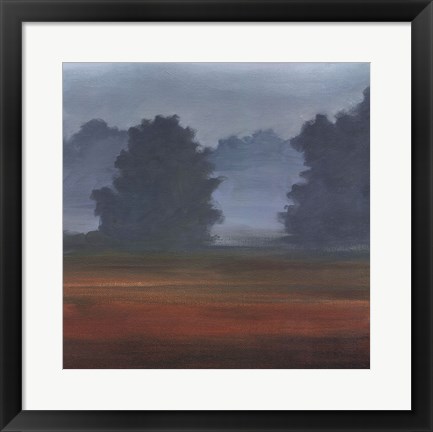 Framed Early Morning Mist II Print