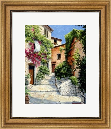 Framed In the Alpes-Maritime, Provence Print