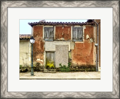Framed Lupiac House I Print