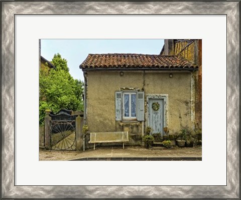 Framed Lupiac House II Print