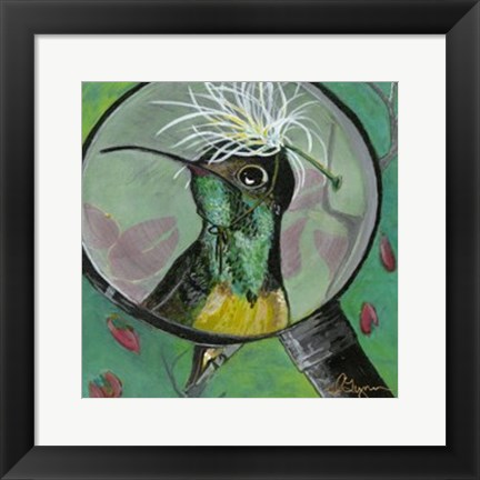 Framed You Silly Bird - Clara Print