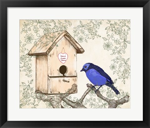 Framed Home Sweet Home Print