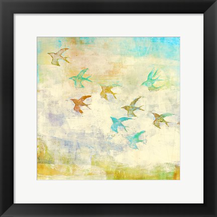 Framed Oiseaux 1 Print